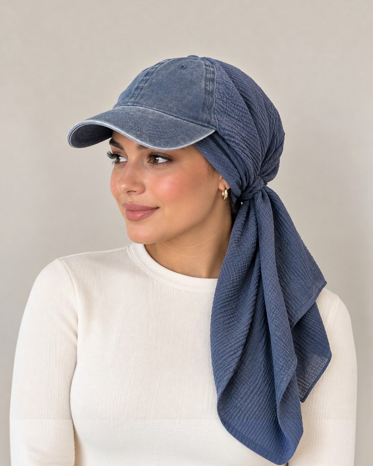 Scarf Cap With Crisp Style - Keter Hayofi Mitpachot