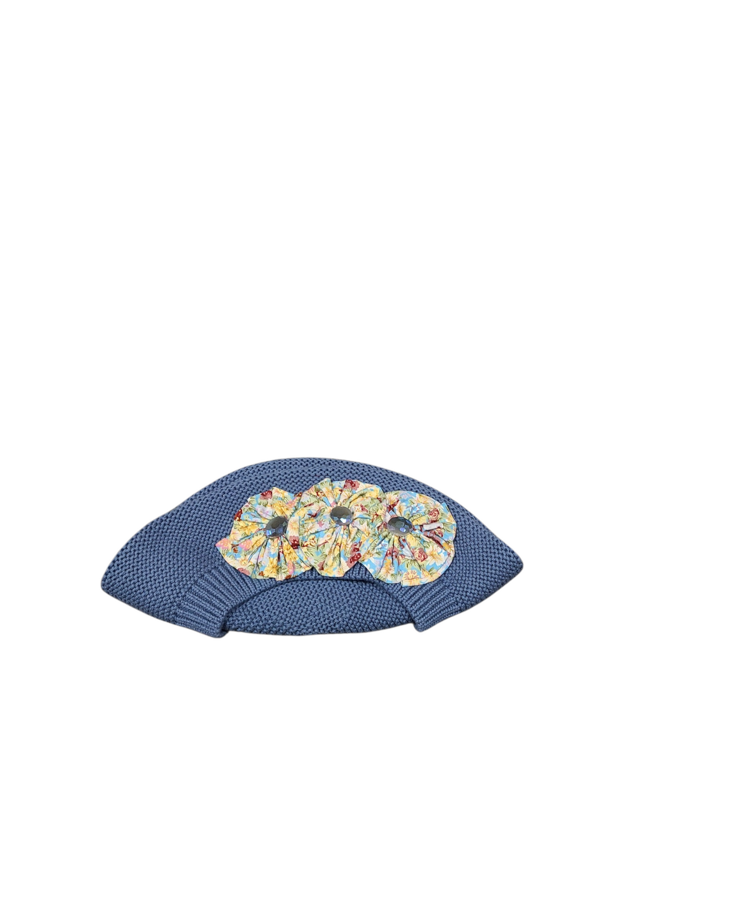 Standard Size Denim Blue French Beret - Keter Hayofi Mitpachot