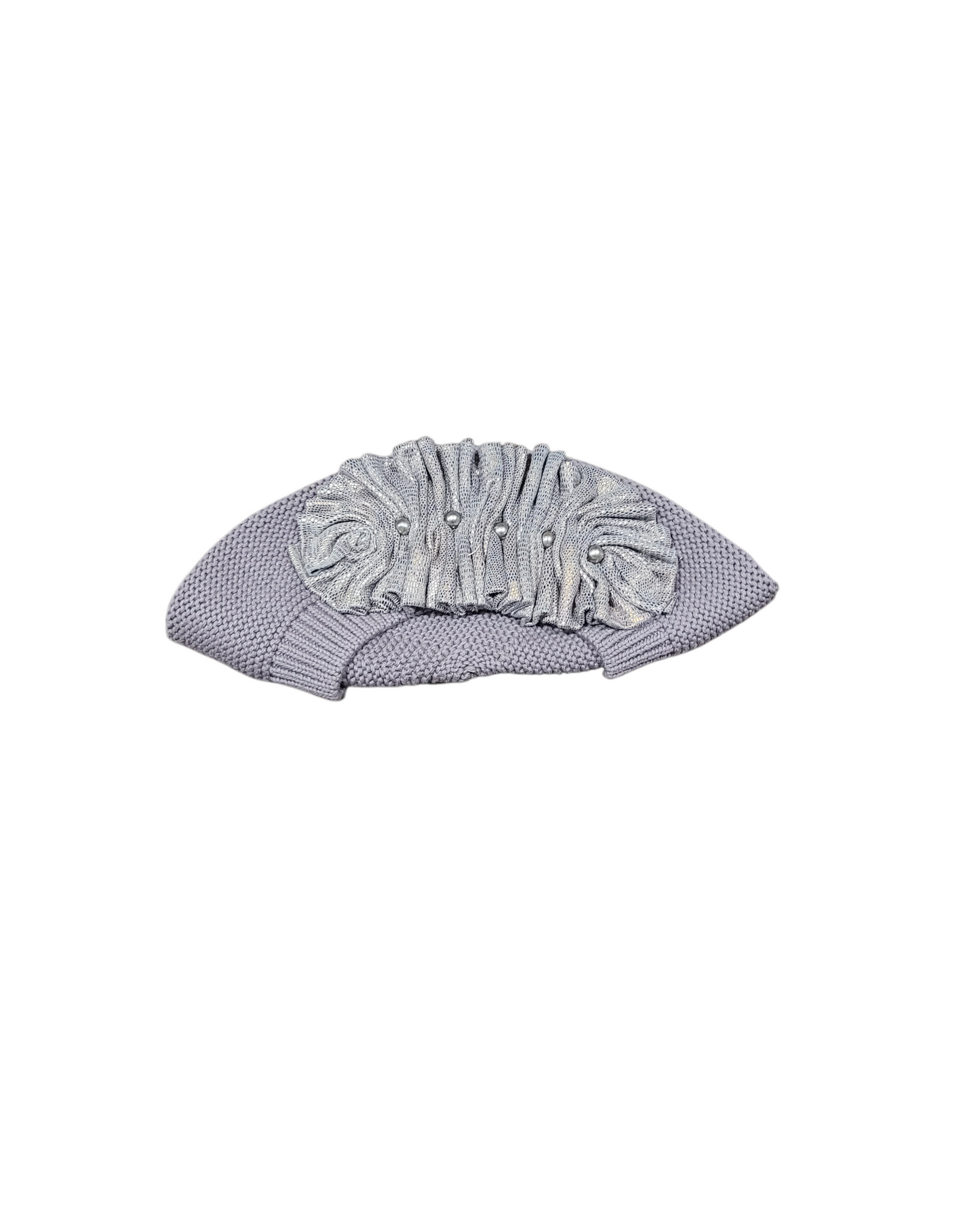 Standard Size Light Grey French Beret - Keter Hayofi Mitpachot