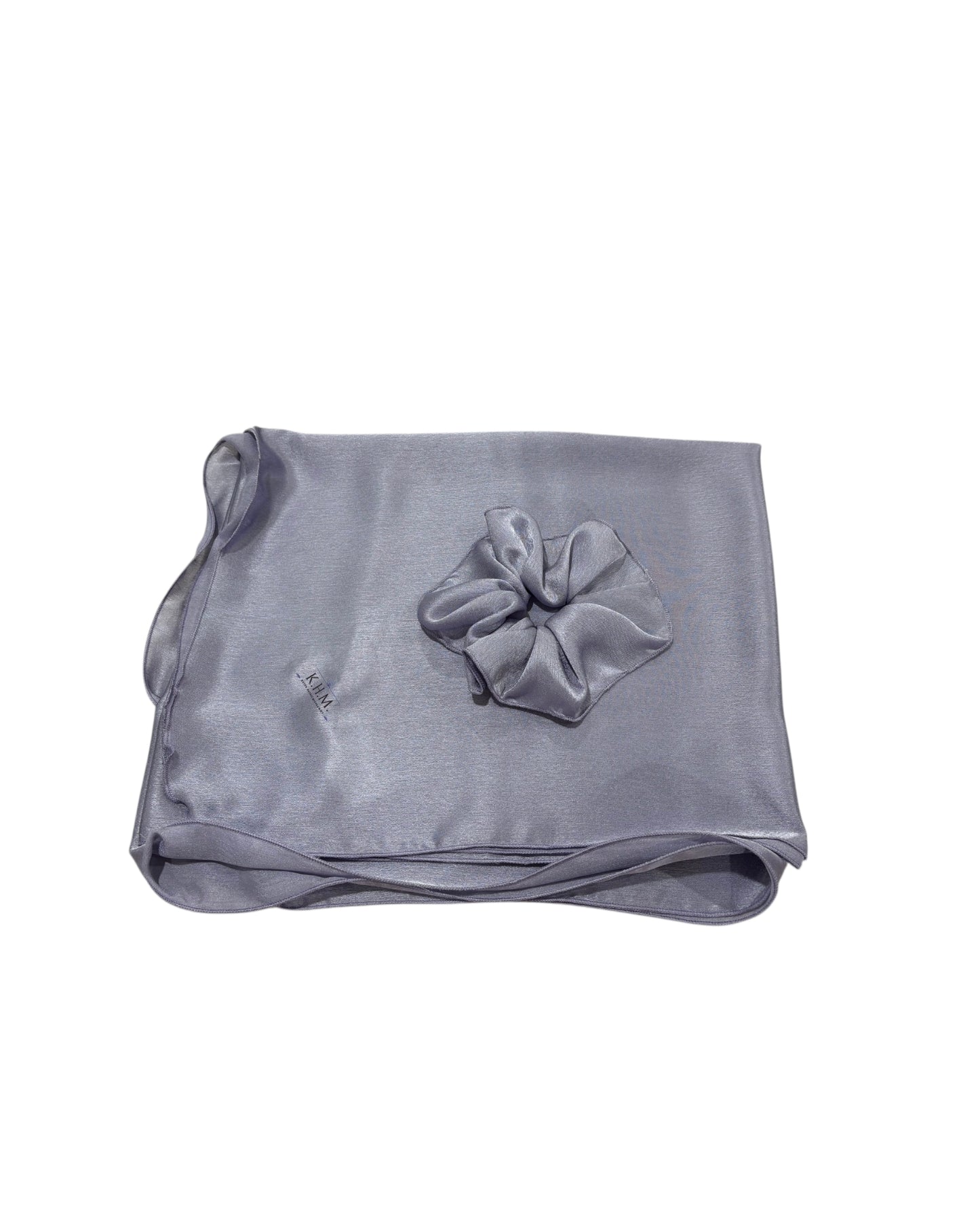Signature Solid Scarf With Scrunchie