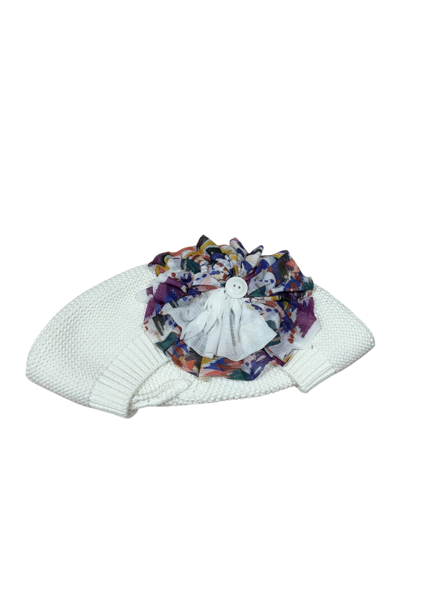 S/M White French Beret