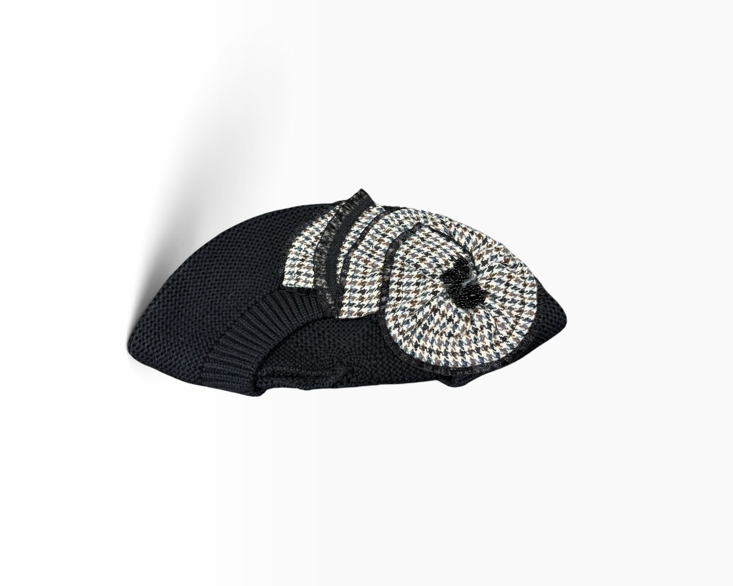 Standard Size Black French Beret