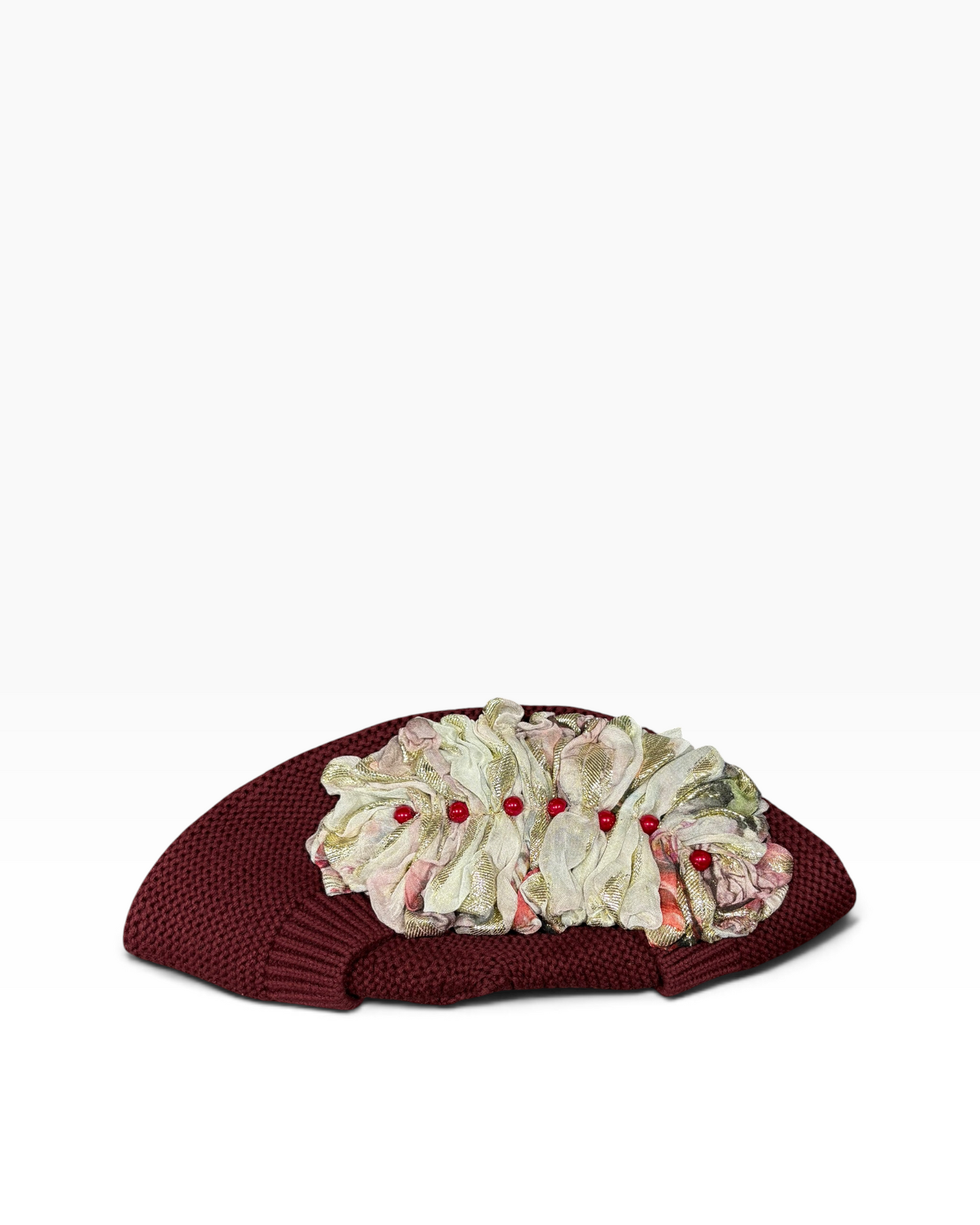 Standard Size Burgundy French Beret