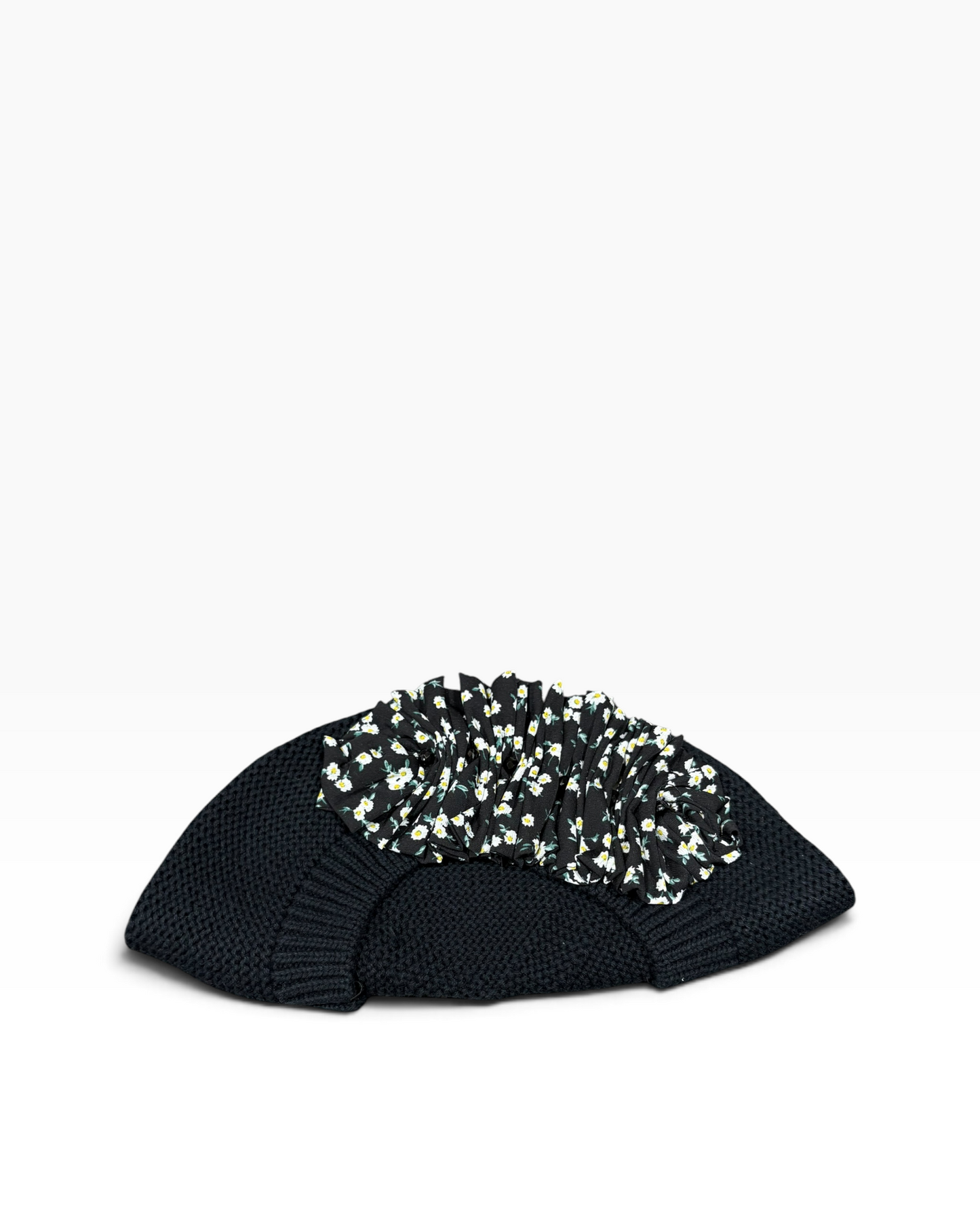 Large Size Black French Beret