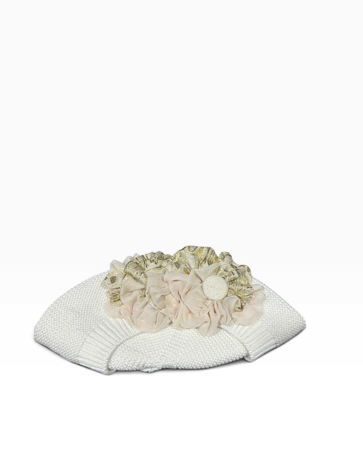 S/M White French Beret