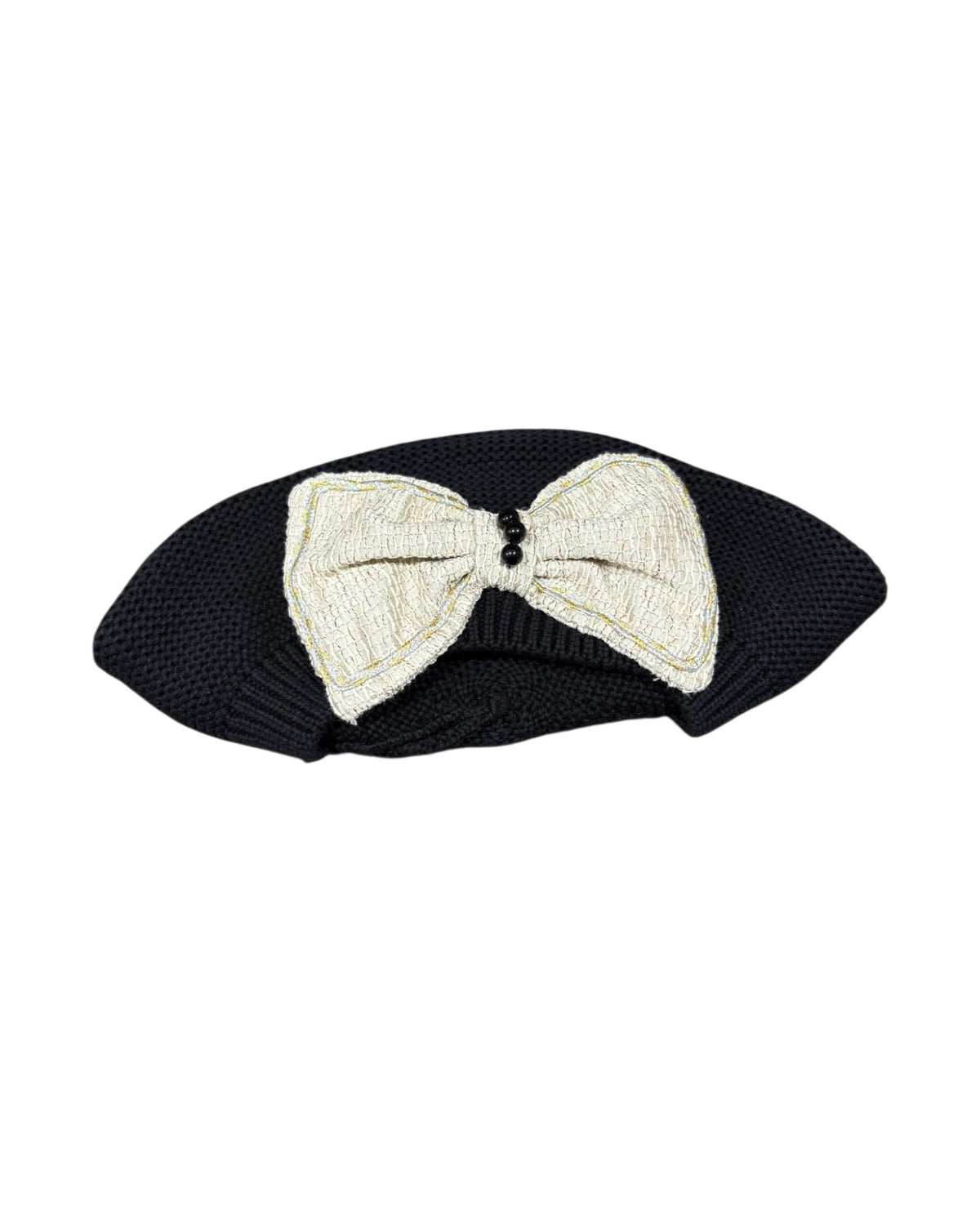 Standard Size Black French Beret