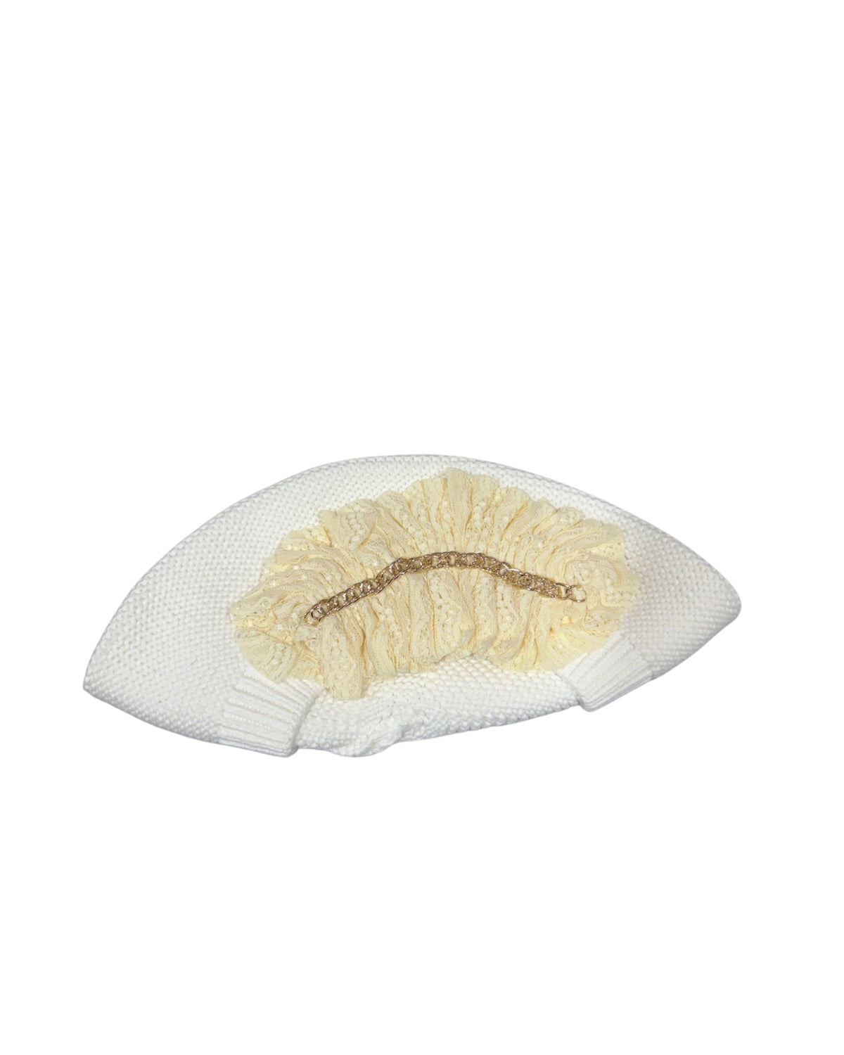 Standard Size White French Beret