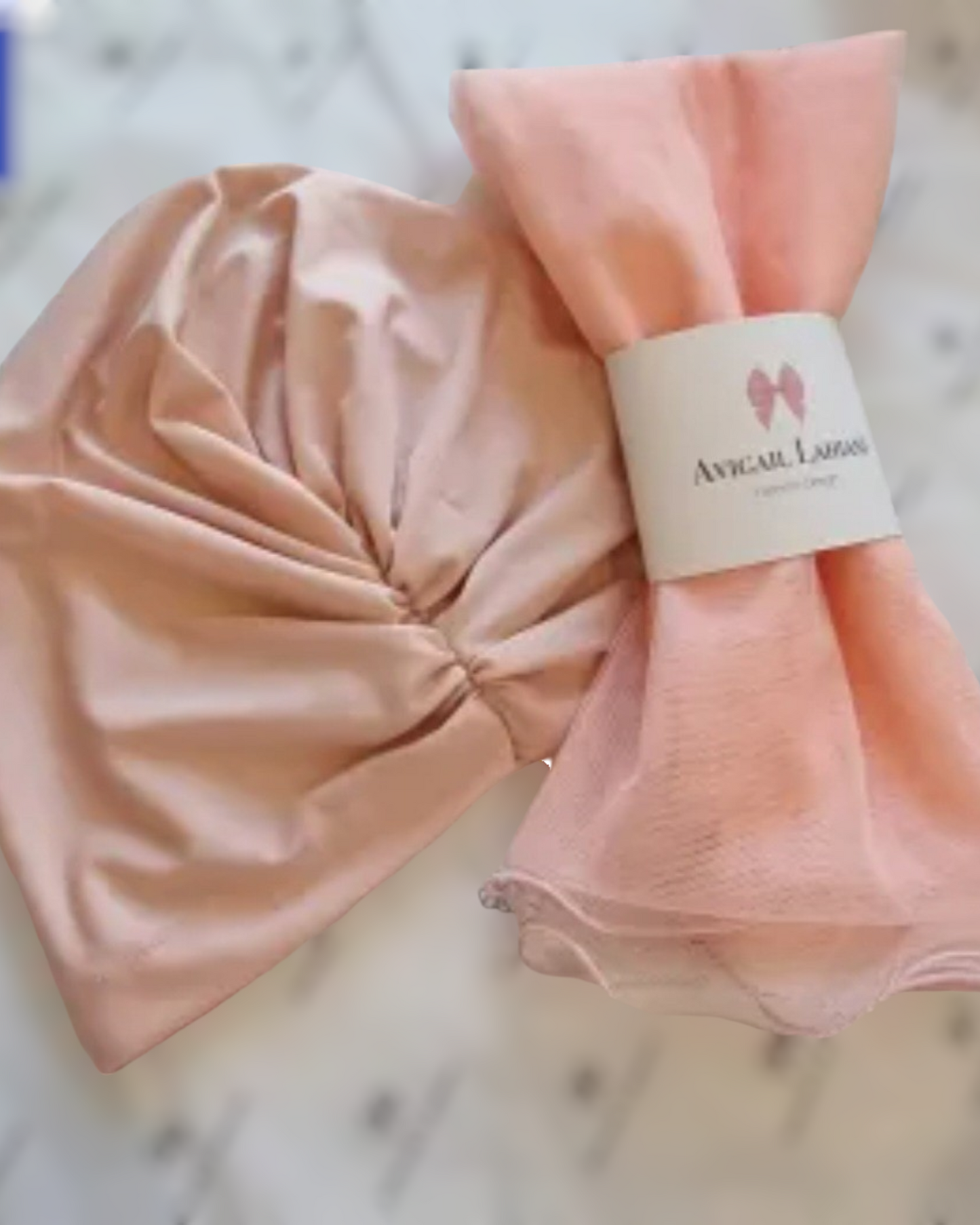 Elegant Turban Hat with Tulle - Keter Hayofi Mitpachot