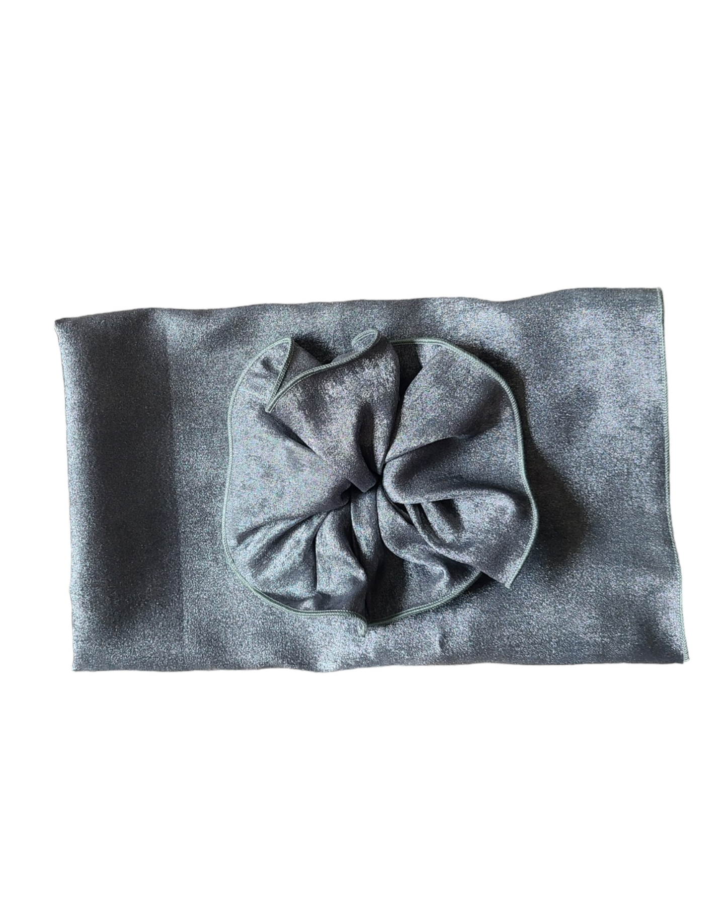 Rinati Lakel 2 Toned Shimmery Scarf with Scrunchie - Keter Hayofi Mitpachot