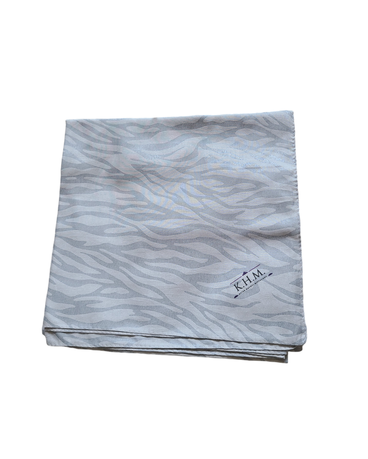 Zebra Striped Square Scarf - Keter Hayofi Mitpachot