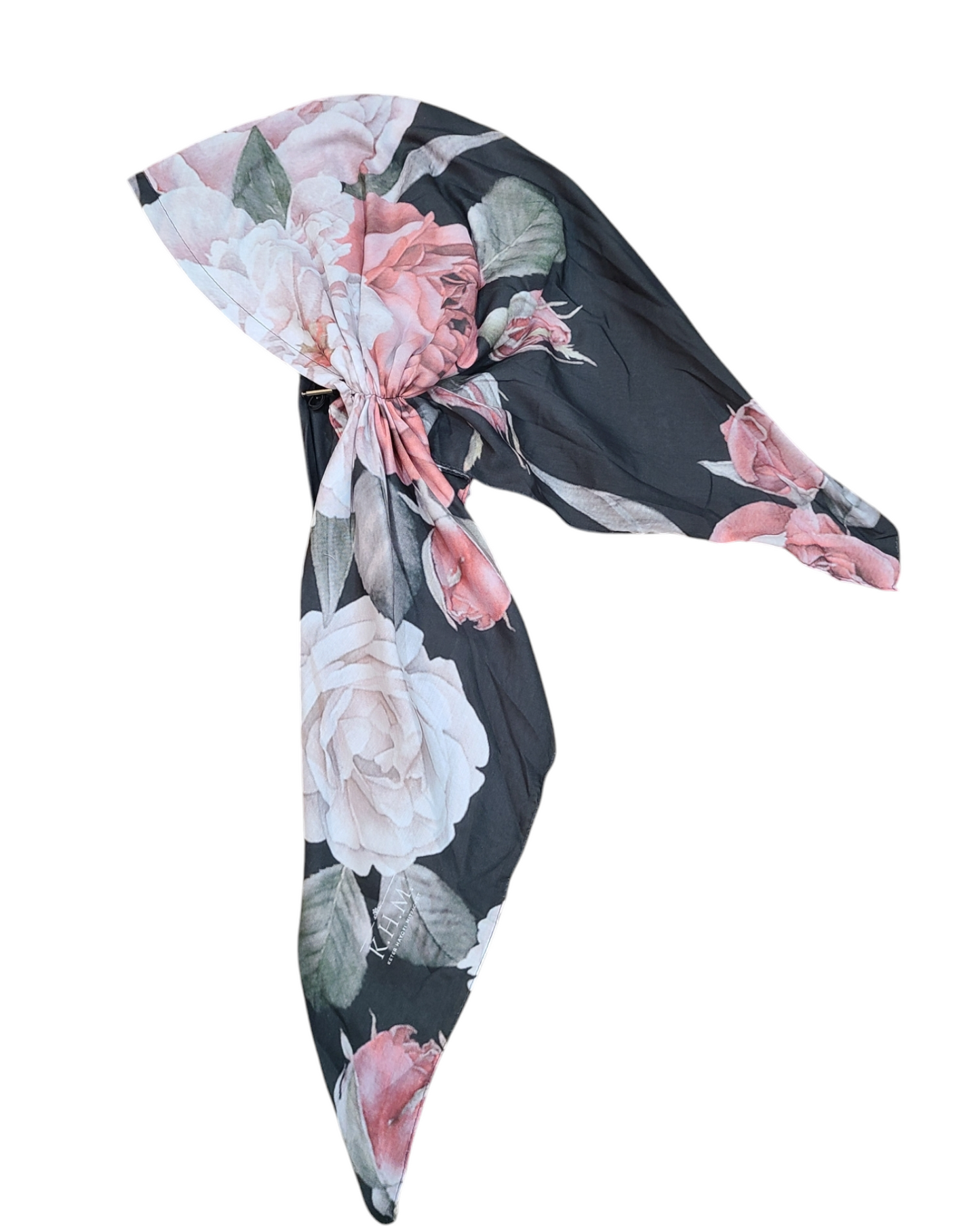Midnight Blossoms Pretied Scarf