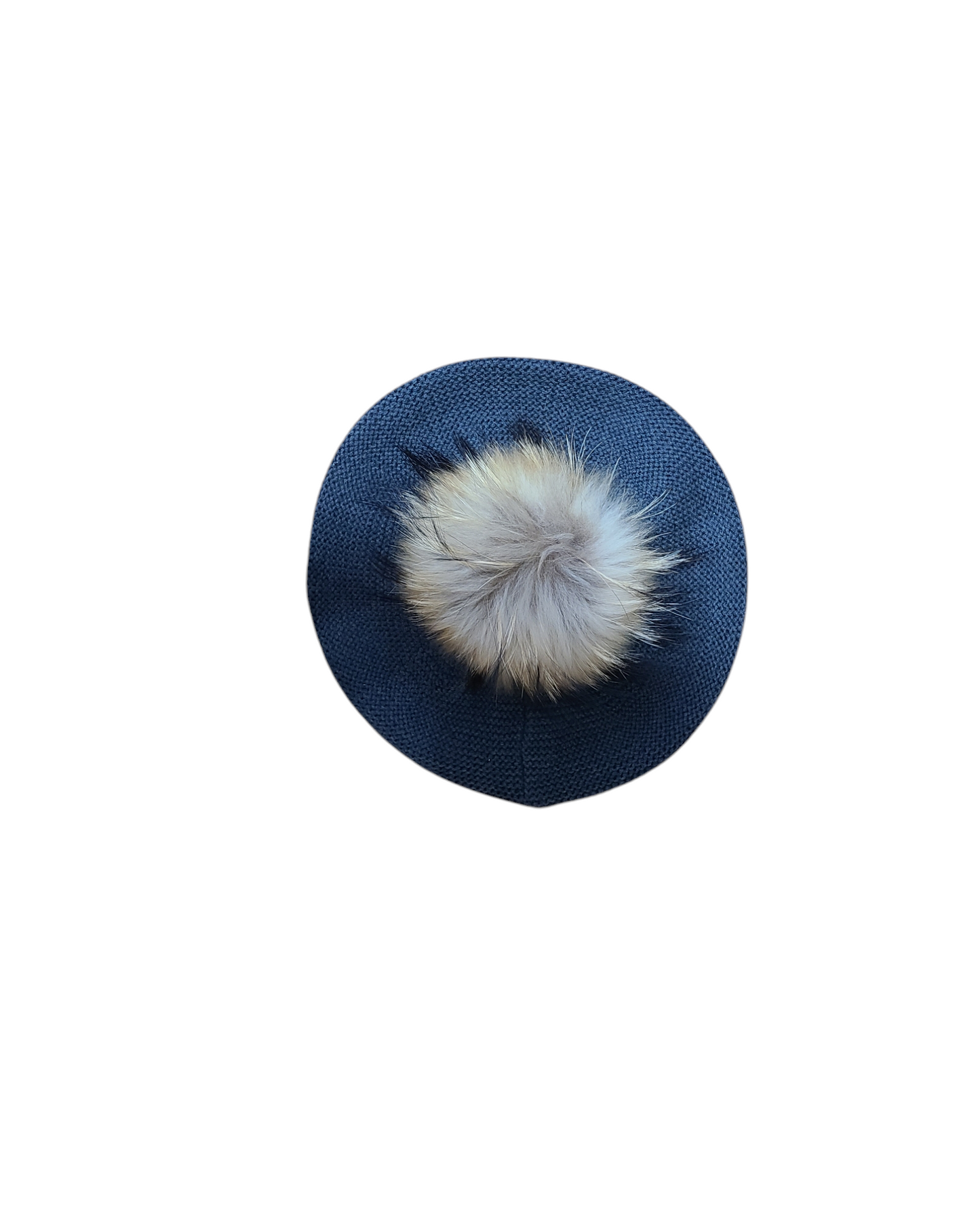 Fully Cotton Beret with Pom Pom - Keter Hayofi Mitpachot