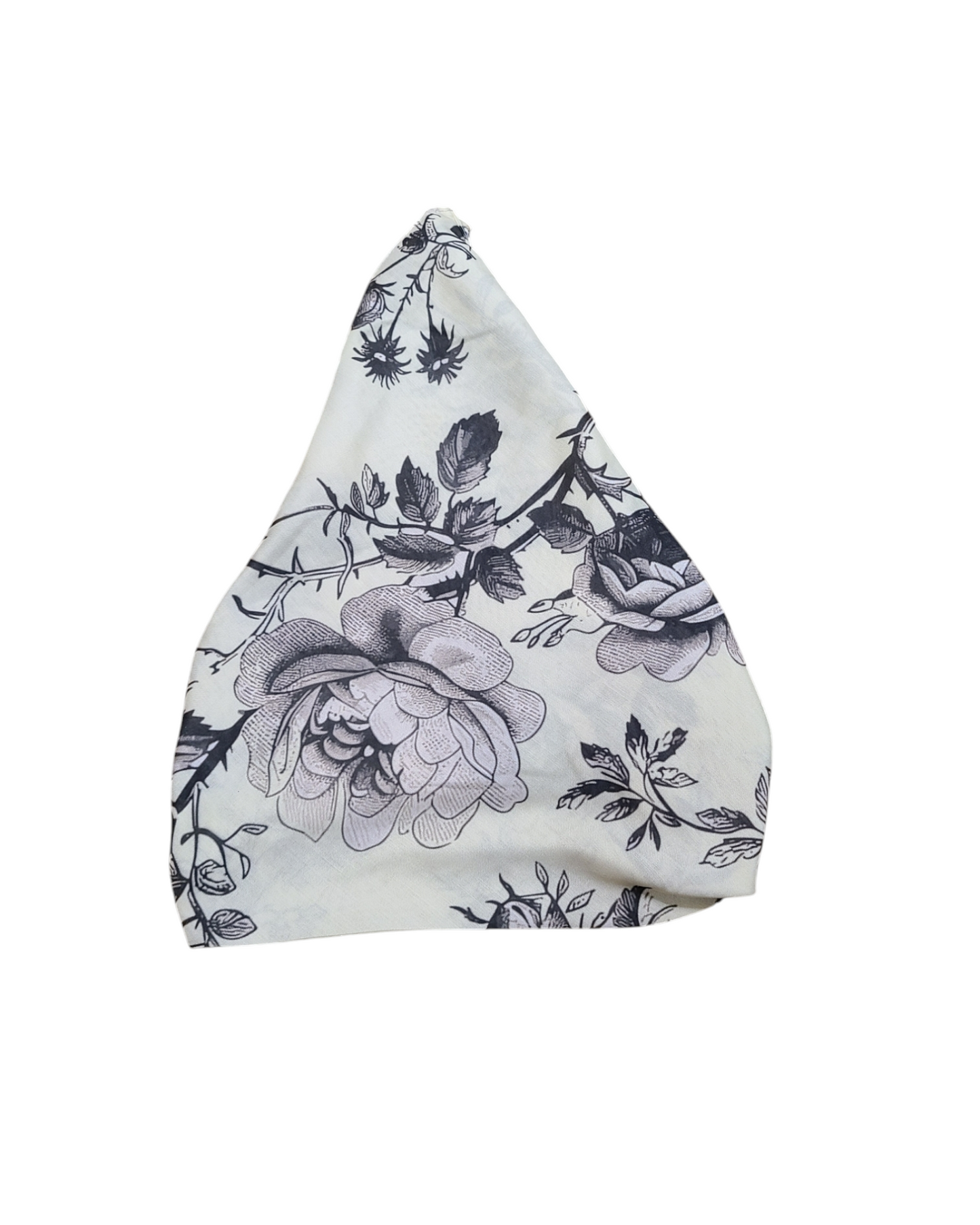 Yellow Garden Pretied Bandana
