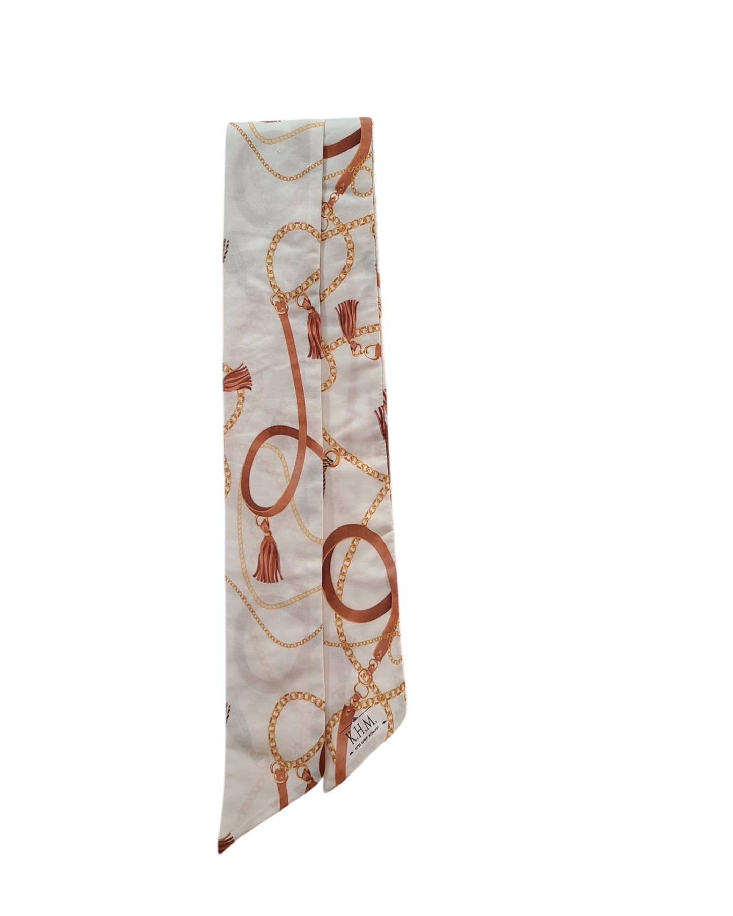 Gold Chains Headband Scarf