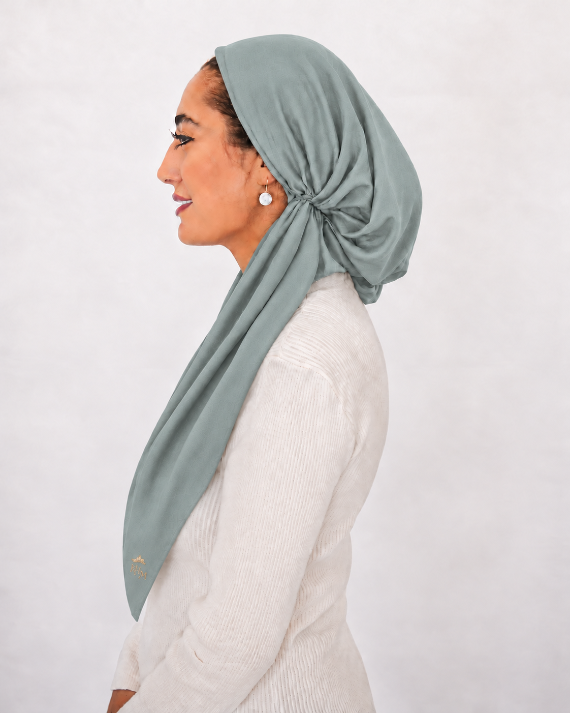 Lightweight Solid Adjustable Pretied Scarf