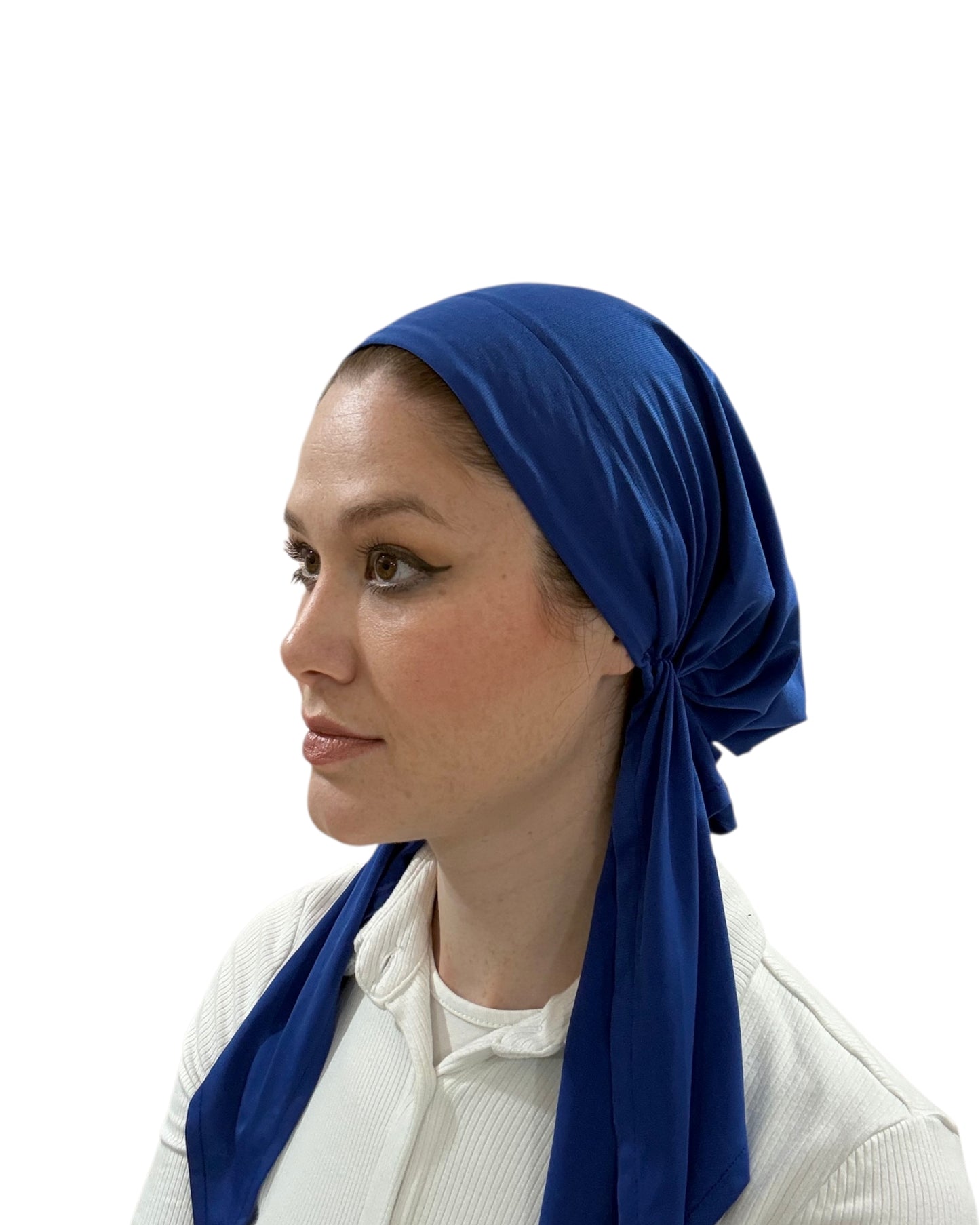 Swimming Pretied Scarf With Shorter Tails