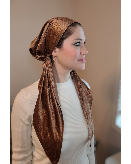 Crushed Velvet Adjustable Preties