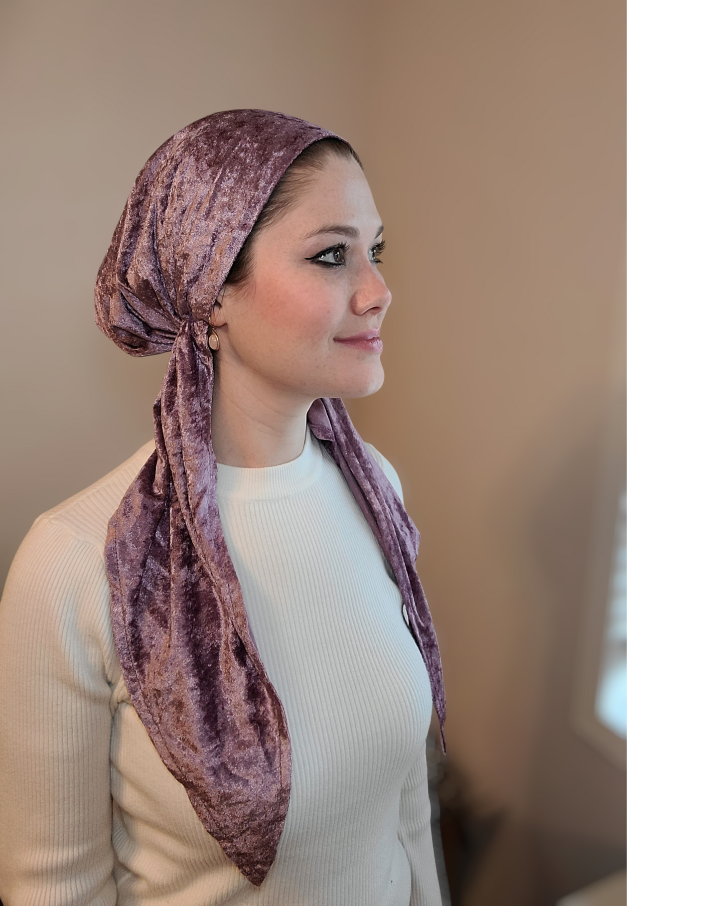 Crushed Velvet Adjustable Preties