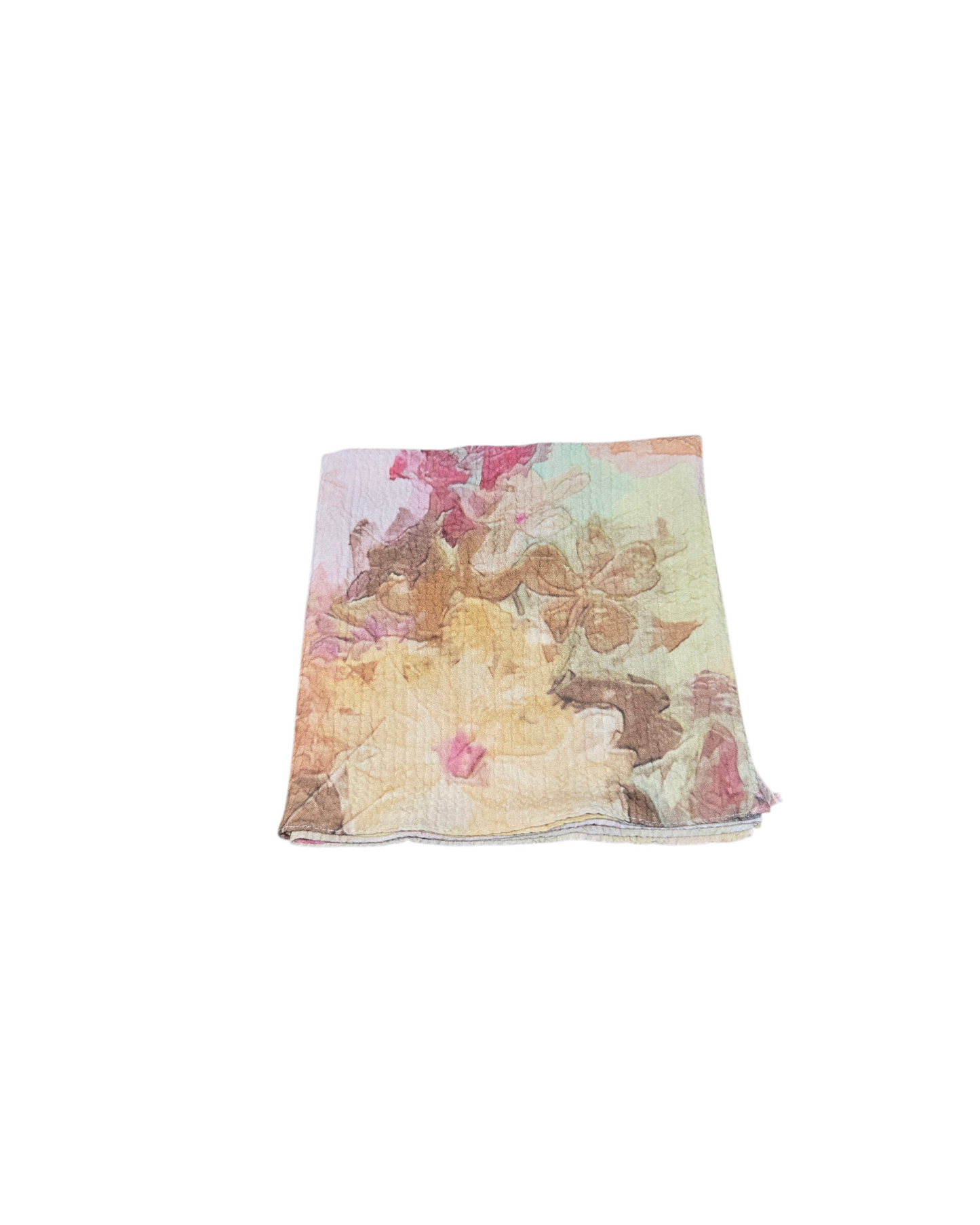 Pastel Garden Whisper Square Scarf - Keter Hayofi Mitpachot