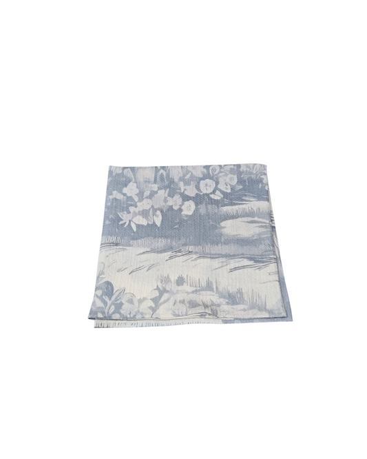 Gray City Toile Square Scarf - Keter Hayofi Mitpachot