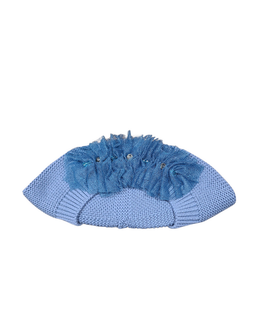 Standard Size Denim Blue French Beret - Keter Hayofi Mitpachot