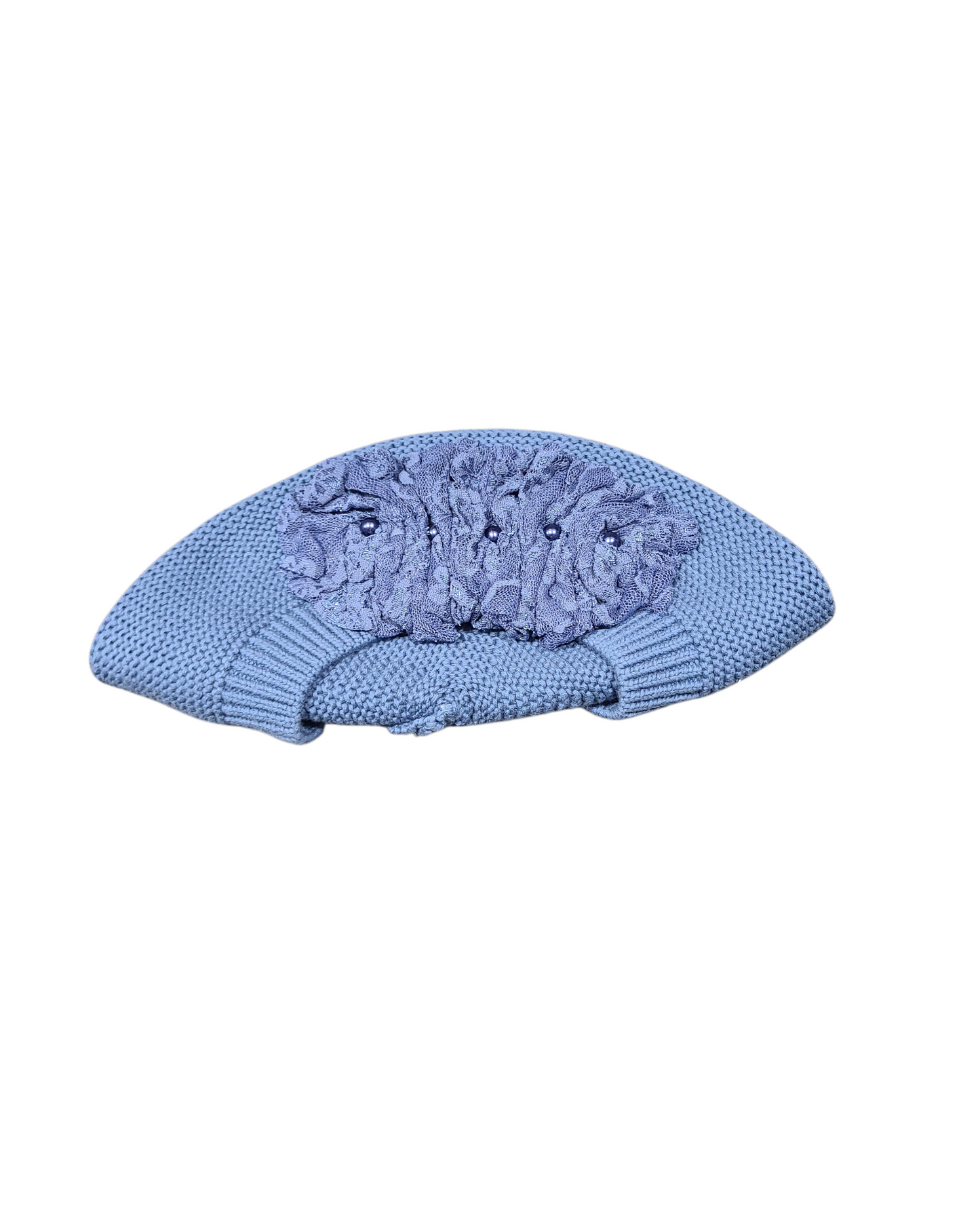 Standard Size Denim Blue French Beret - Keter Hayofi Mitpachot