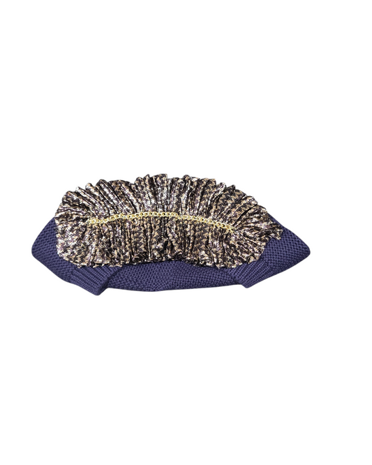 Standard Size Navy Blue French Beret - Keter Hayofi Mitpachot