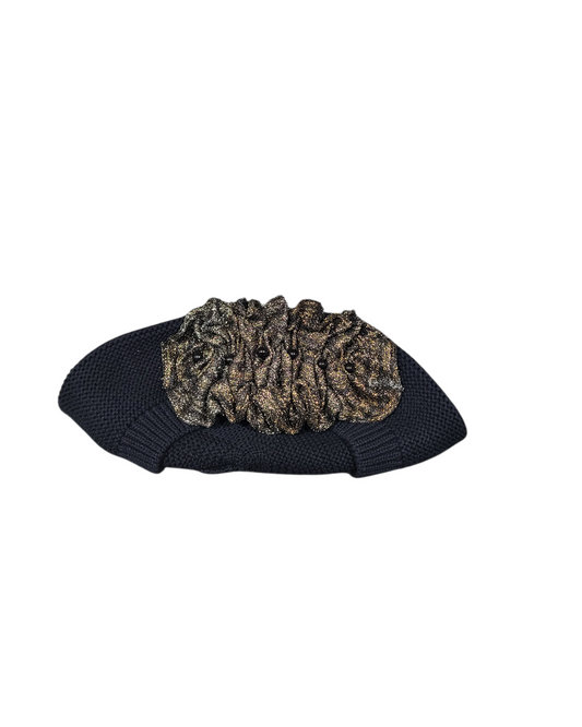 Large Size Black French Beret - Keter Hayofi Mitpachot