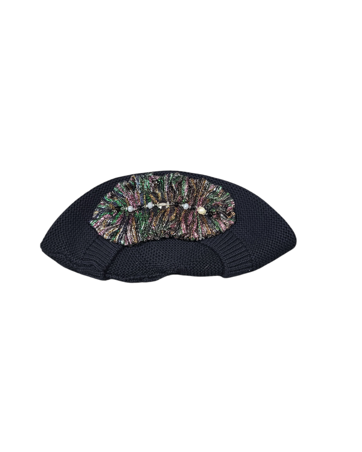 Large Size Black French Beret - Keter Hayofi Mitpachot