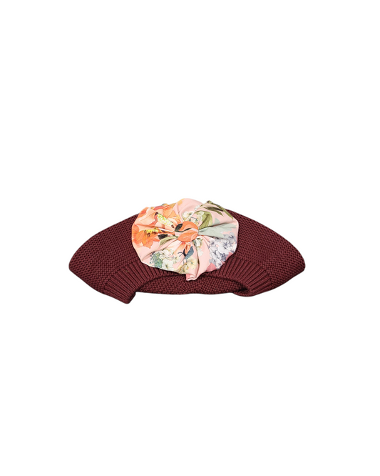 Standard Size Burgundy French Beret - Keter Hayofi Mitpachot