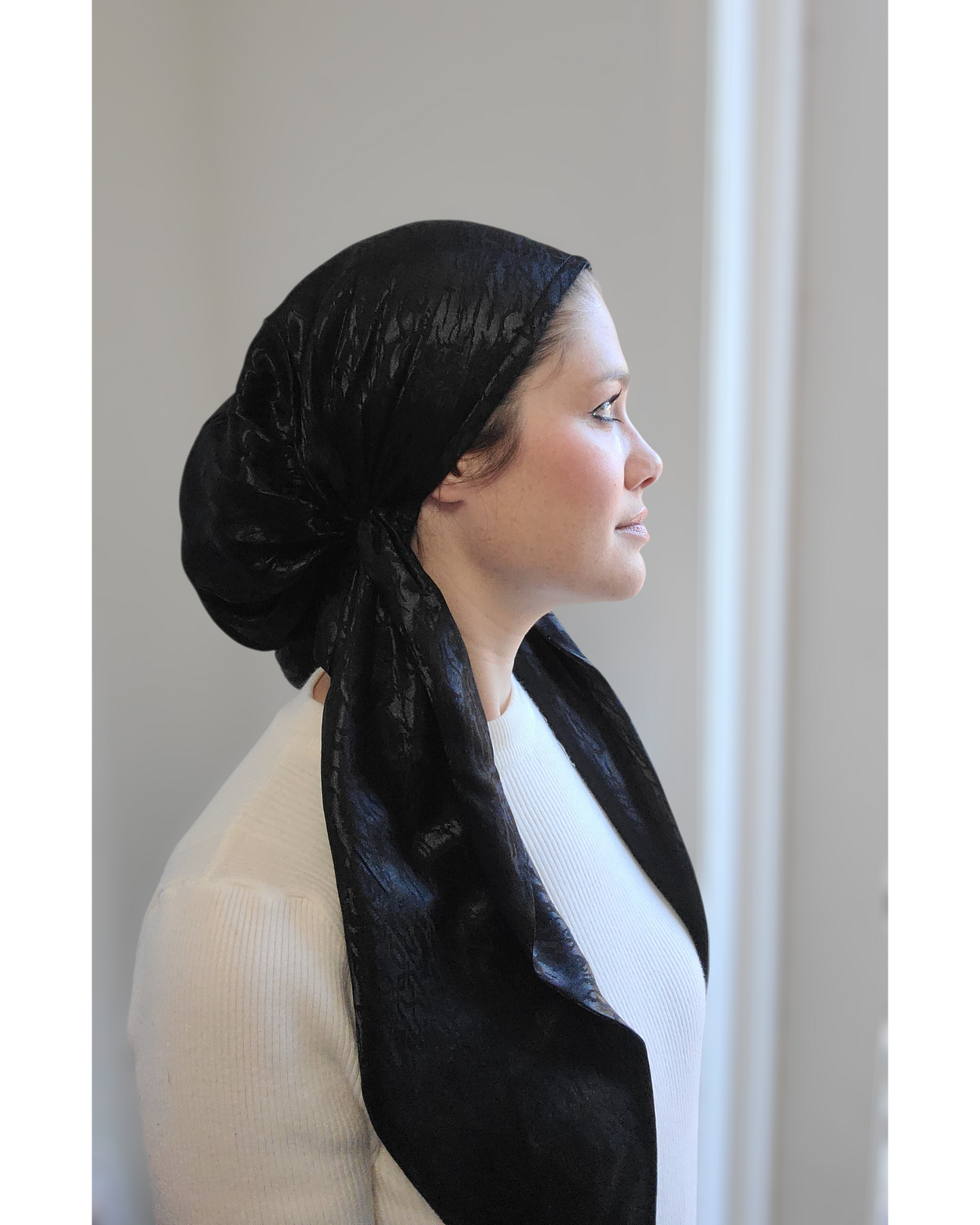 Metallic Mirage Pretied Scarf