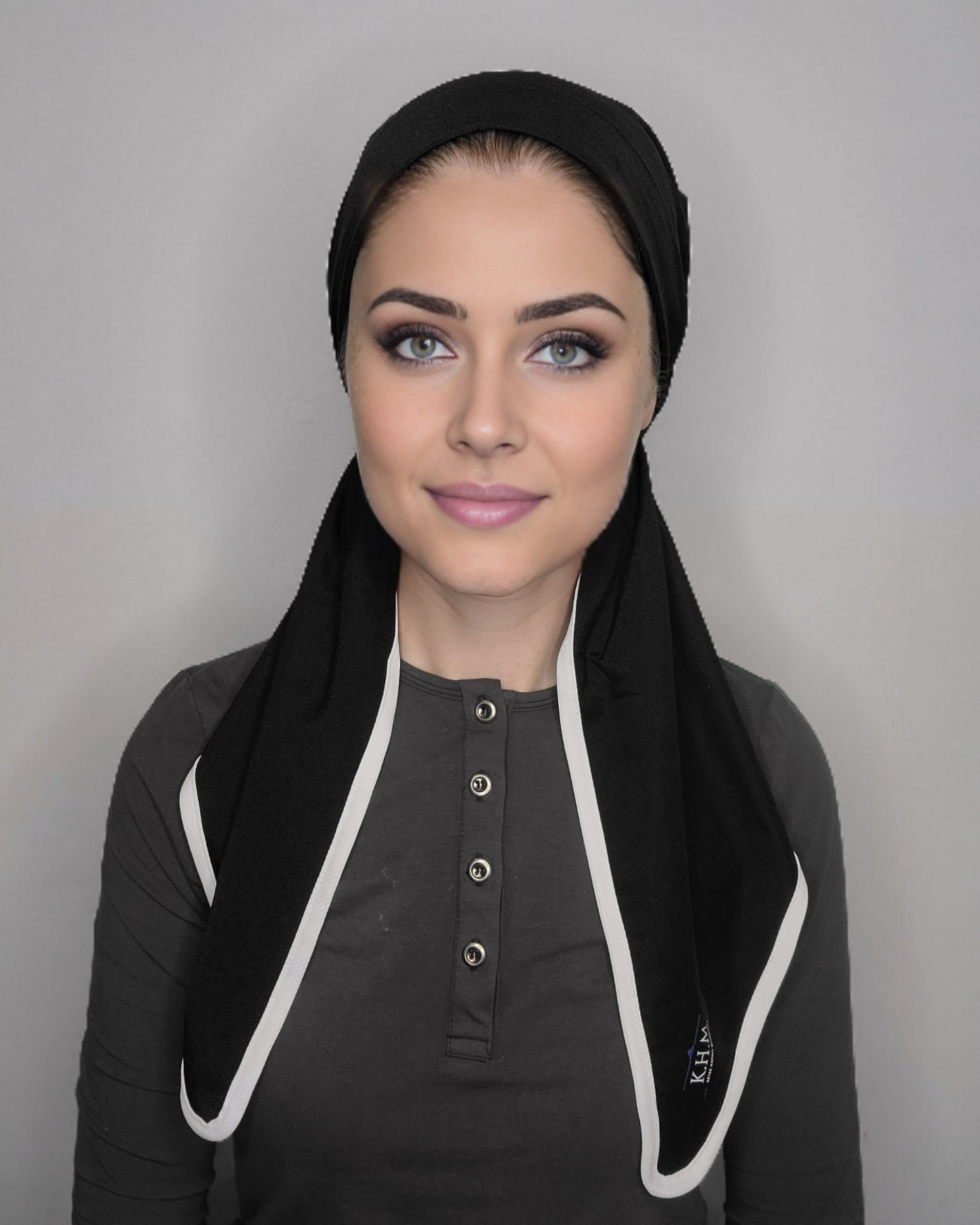 Swimming Pretied Scarf With Shorter Tails - Keter Hayofi Mitpachot