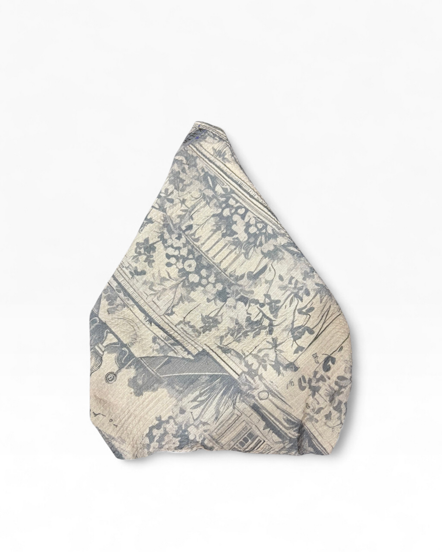 Gray City Toile Pretied Bandana - Keter Hayofi Mitpachot
