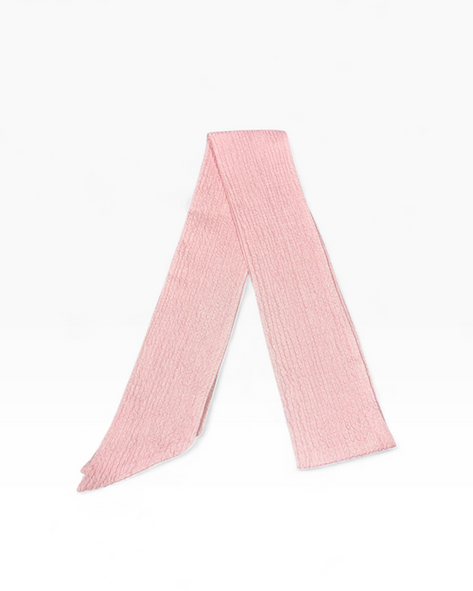 Pink Crisp Headband Scarf - Keter Hayofi Mitpachot
