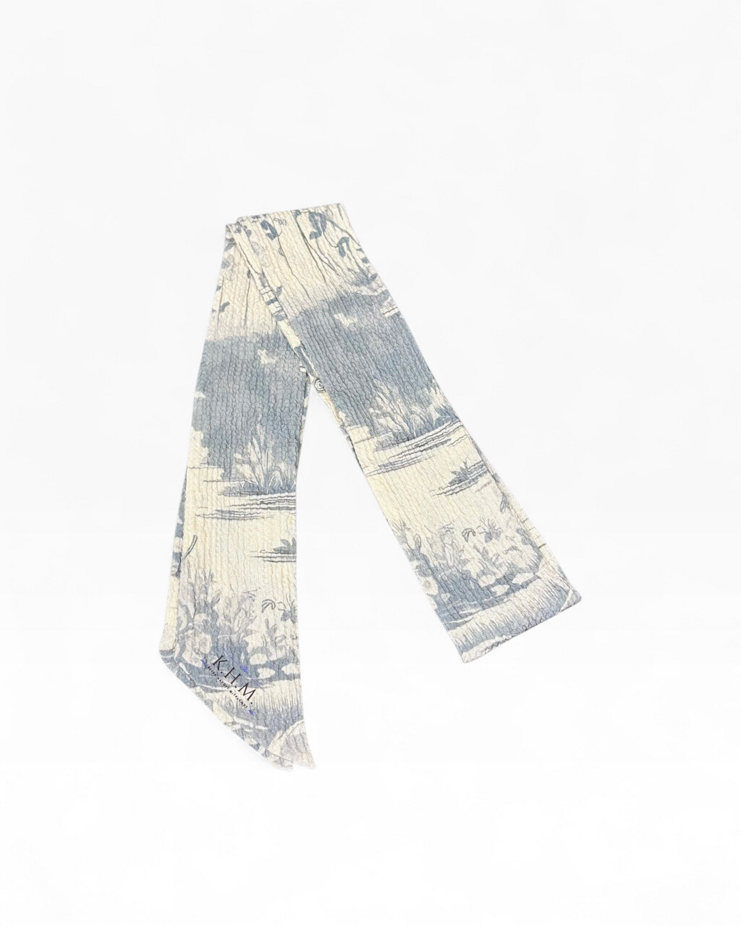 Grey City Toile Headband Scarf - Keter Hayofi Mitpachot