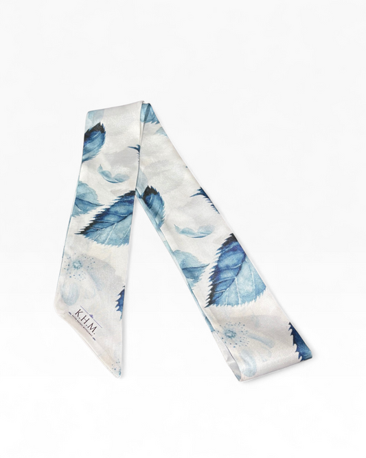 Watercolor Sky Petals Headband Scarf - Keter Hayofi Mitpachot