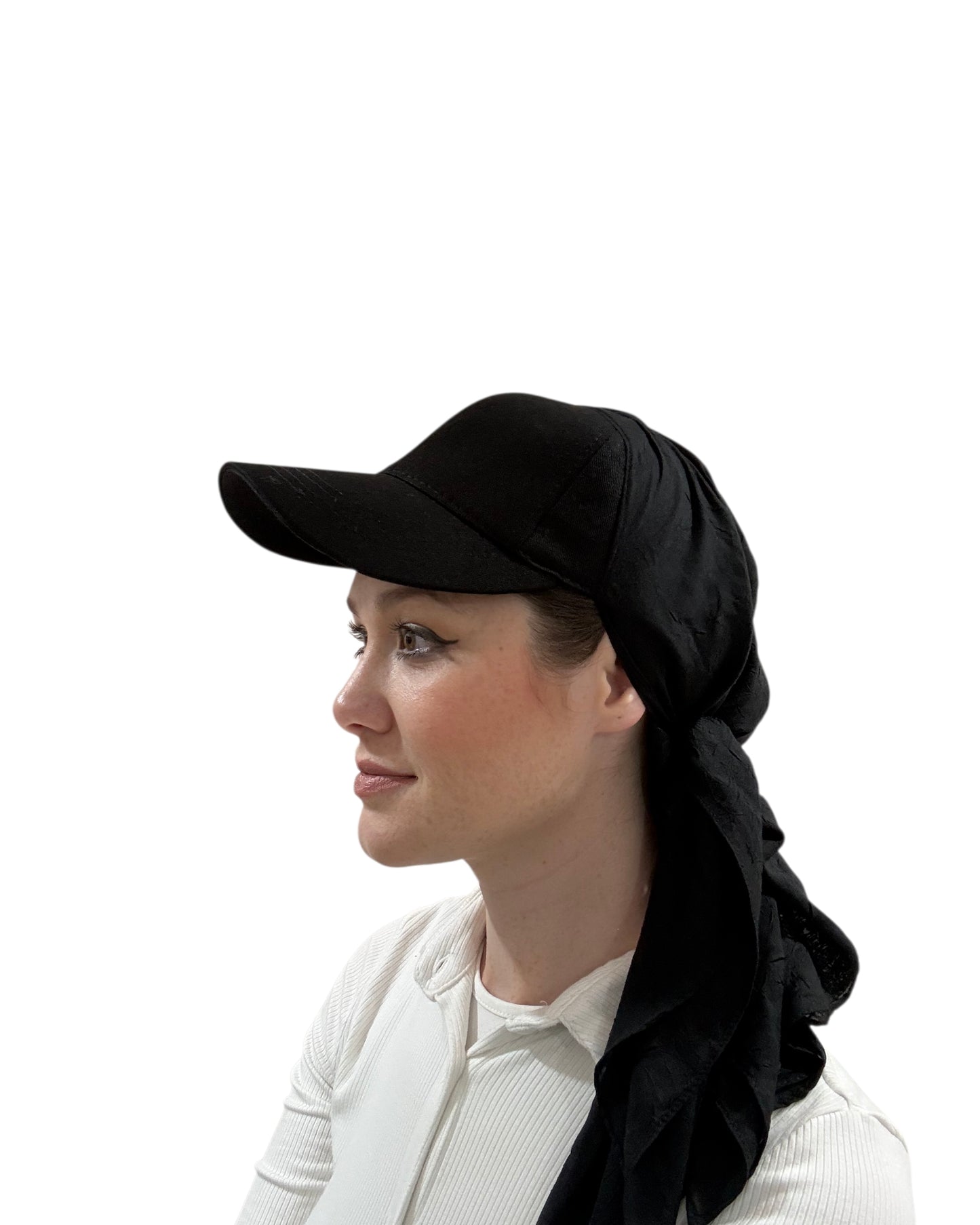Scarf Cap With Bamboo Style