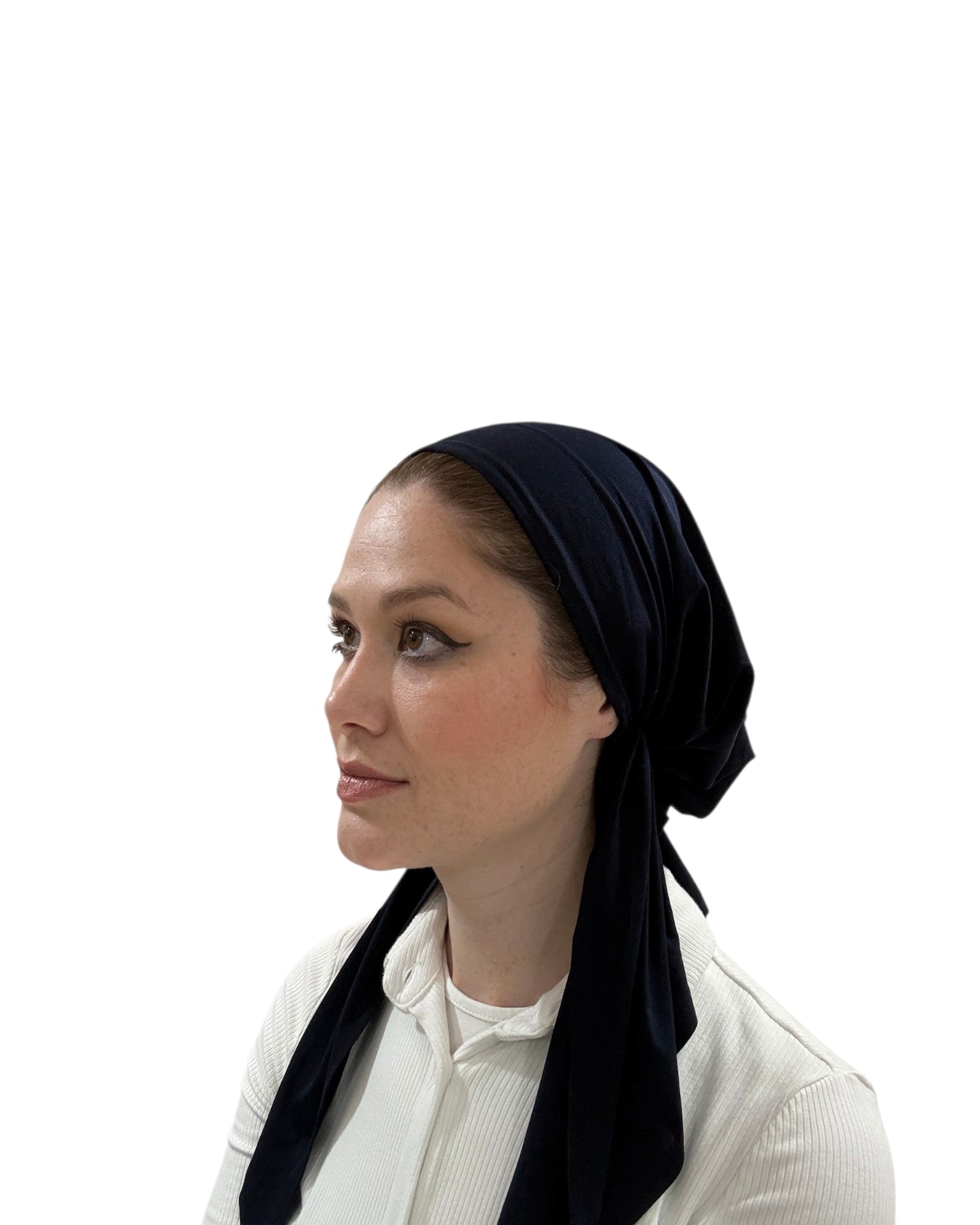 Swimming Pretied Scarf With Shorter Tails