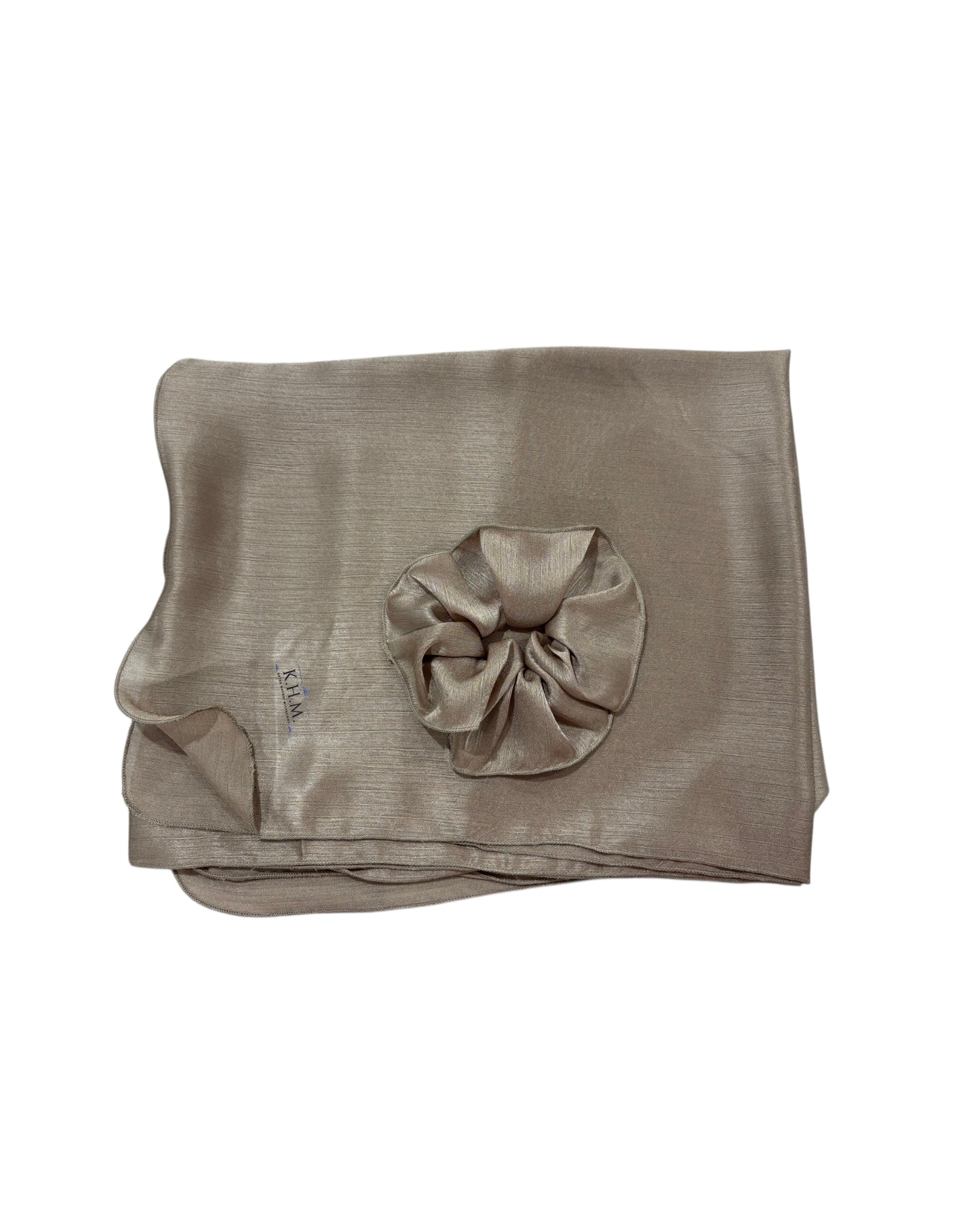 Signature Solid Scarf With Scrunchie