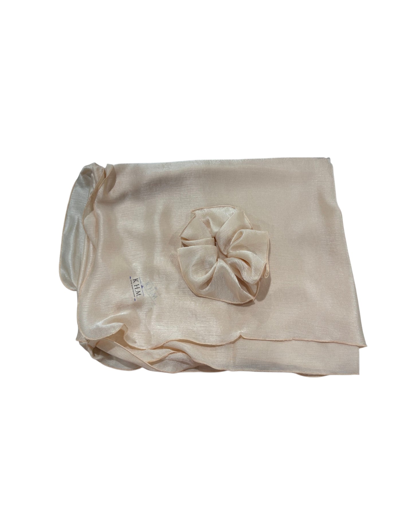 Signature Solid Scarf With Scrunchie