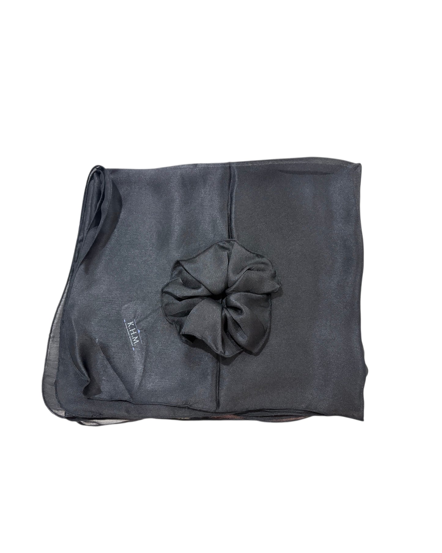 Signature Solid Scarf With Scrunchie