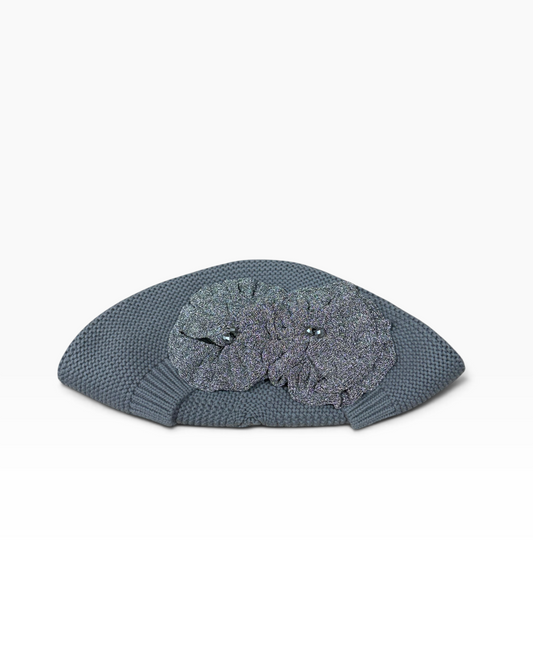 Standard Size Light Grey French Beret - Keter Hayofi Mitpachot