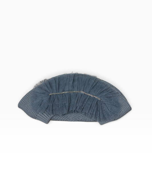 Standard Size Light Grey French Beret - Keter Hayofi Mitpachot