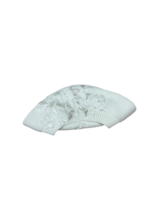 S/M White French Beret - Keter Hayofi Mitpachot