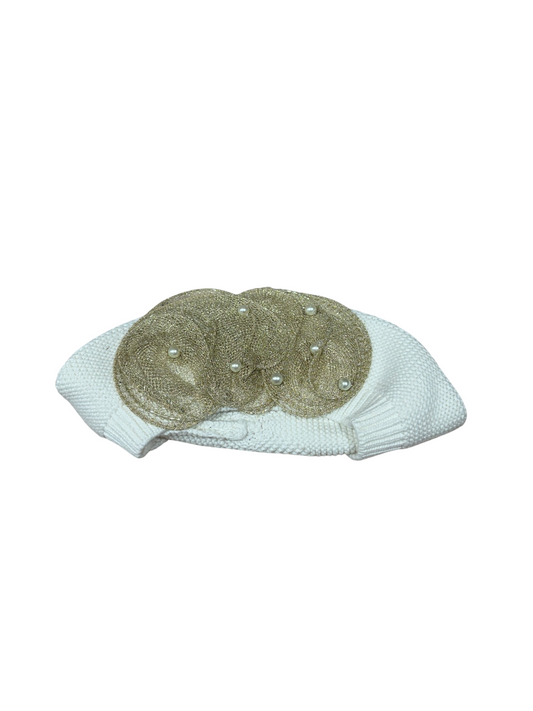 S/M White French Beret - Keter Hayofi Mitpachot
