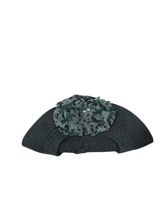 L/XL Dark Grey French Beret - Keter Hayofi Mitpachot