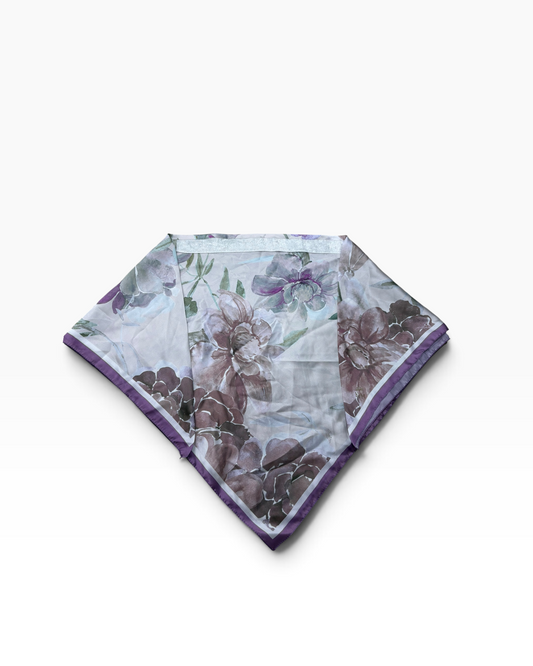 Lavender Haze Triangle Scarf With Grip