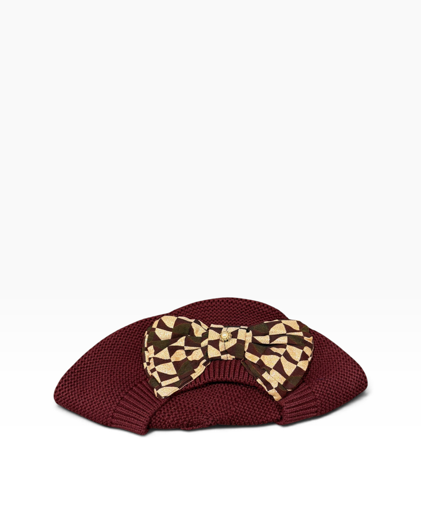 Standard Size Burgundy French Beret