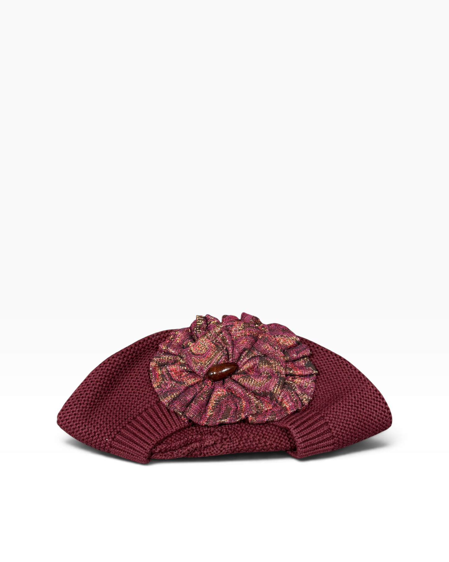 Standard Size Burgundy French Beret