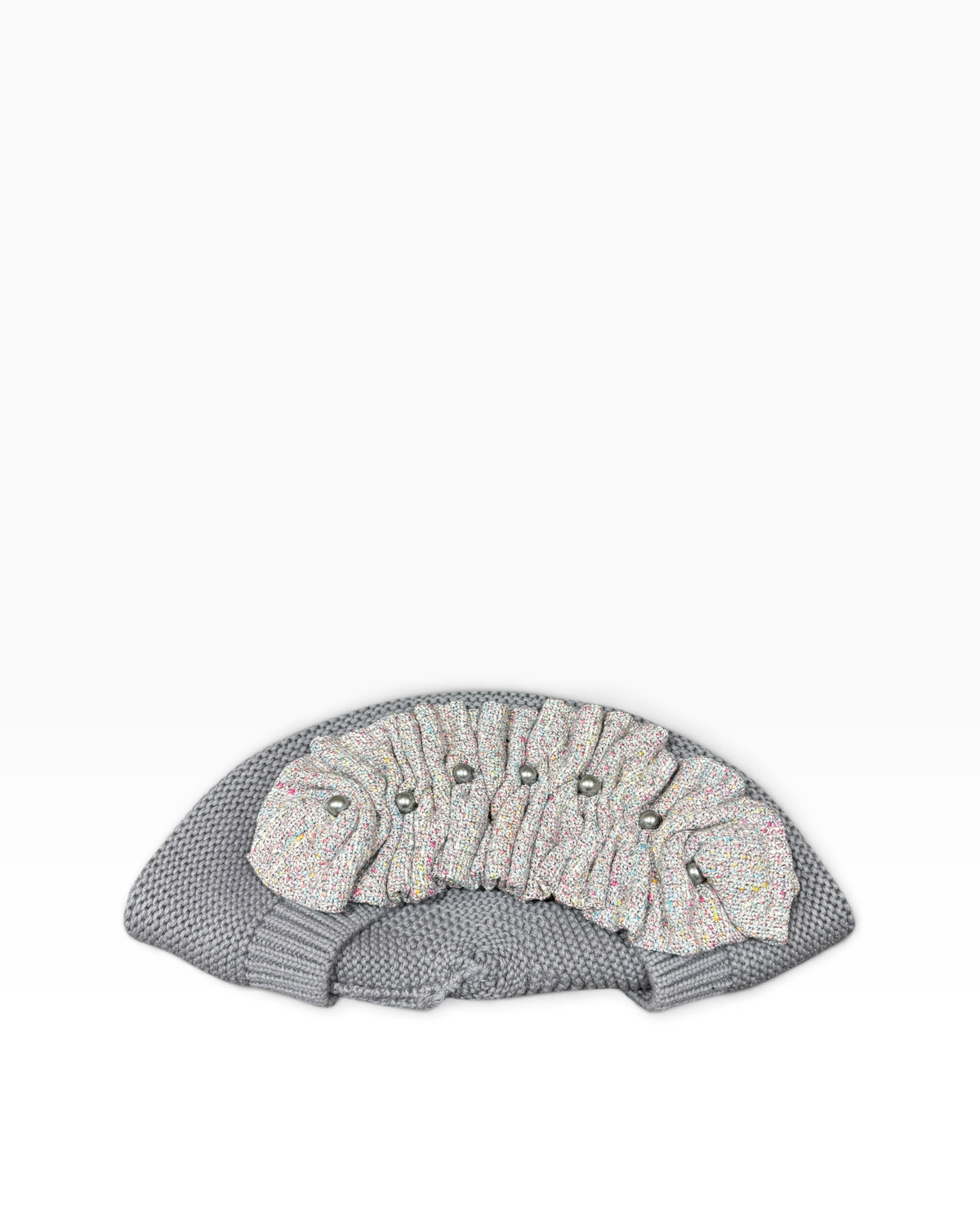 Standard Size Light Grey French Beret - Keter Hayofi Mitpachot